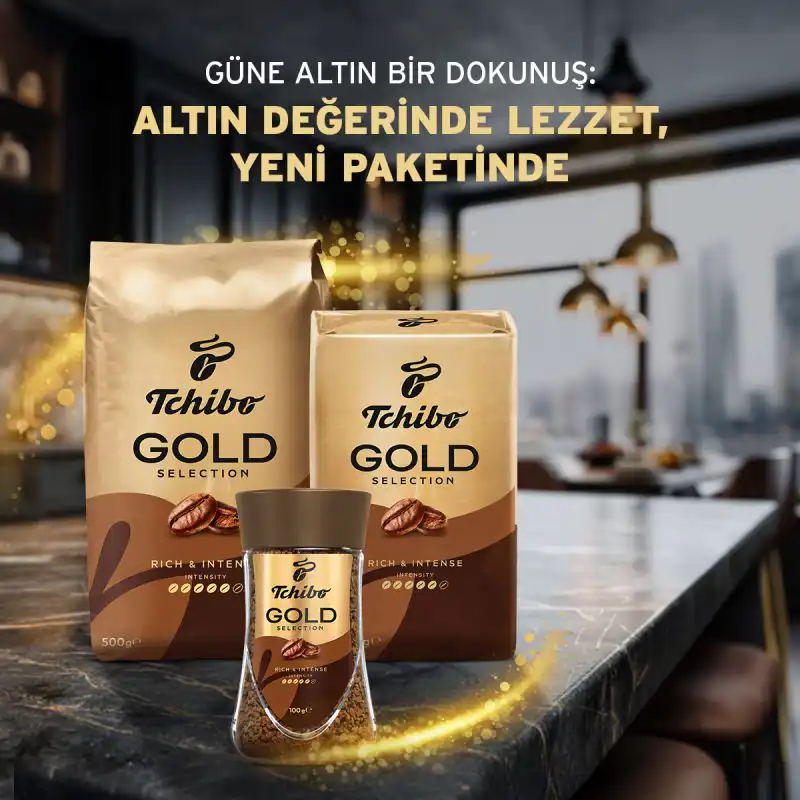 Tchibo Gold Selection’a Yepyeni Dokunuş