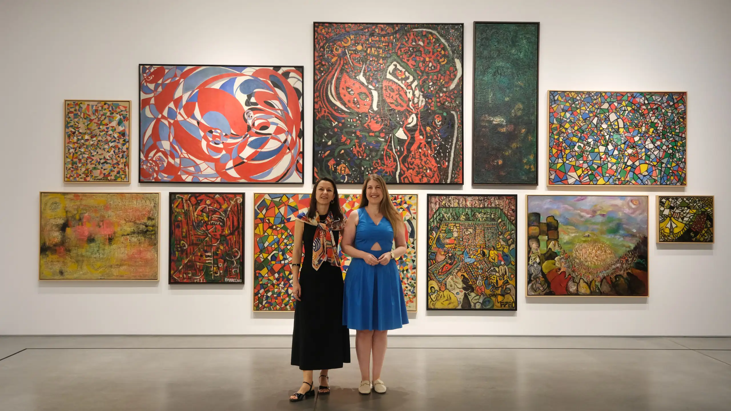 İstanbul Modern’in yeni koleksiyon sergisi “Aynı Mavinin Altında” açıldı