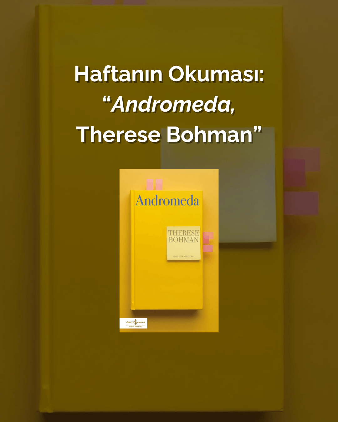 Haftanın Okuması: “Andromeda, Therese Bohman”