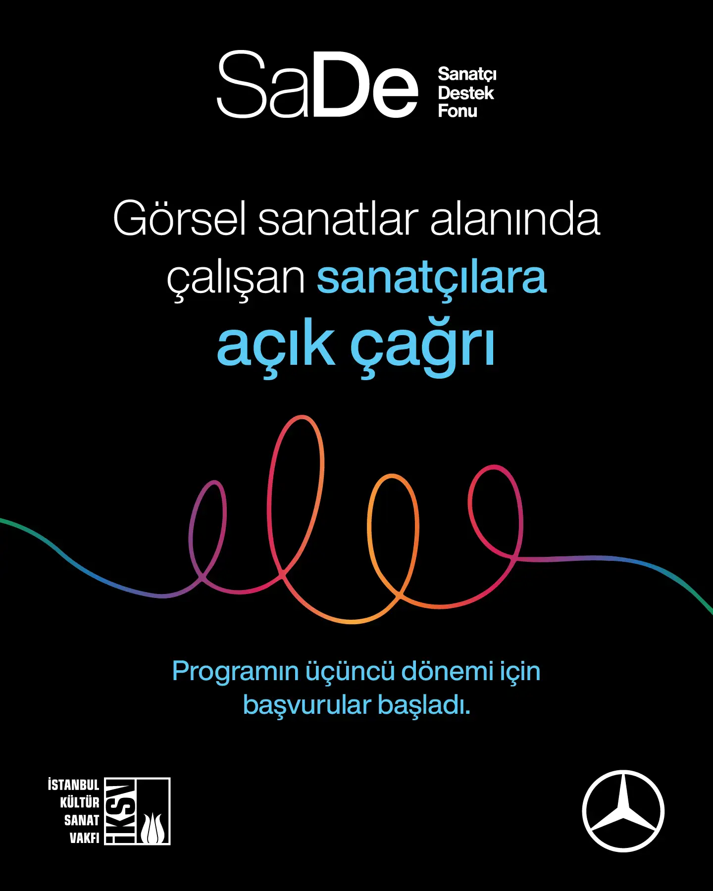 SaDe (Sanatçı Destek Fonu) 2026 Dönemi Başvuruları Açıldı