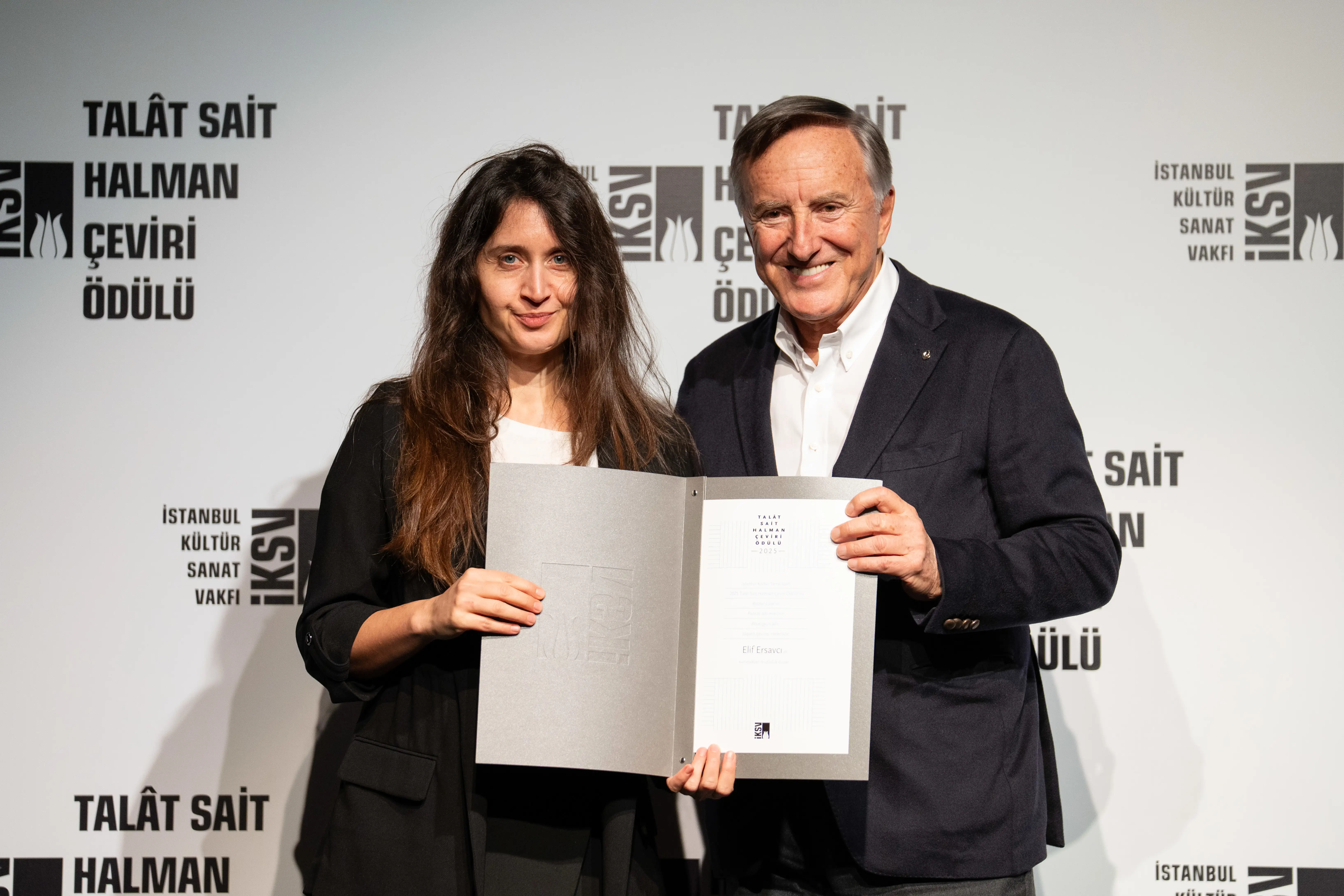 2025 Talât Sait Halman Çeviri Ödülü Elif Ersavcı'ya Sunuldu