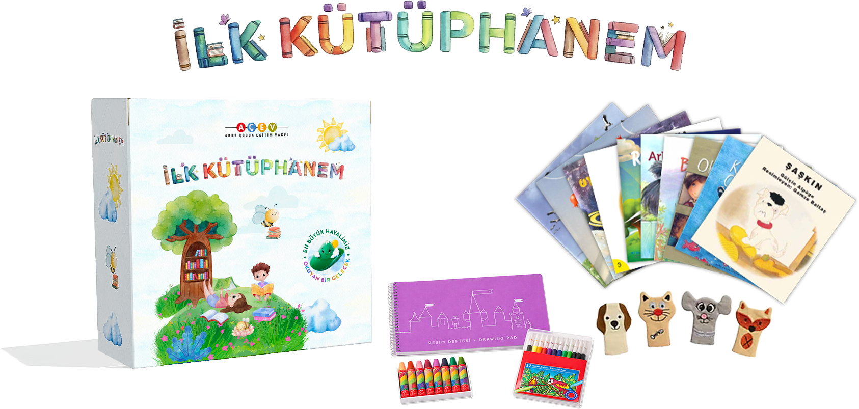 AÇEV'den Her Çocuğa Özel Kütüphane